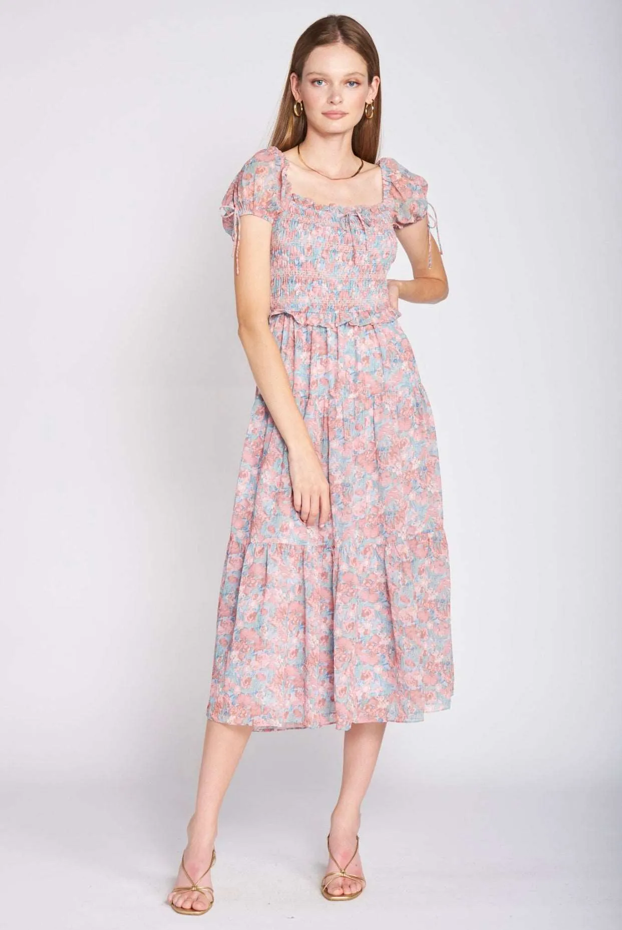 Adelina Smocked Dress