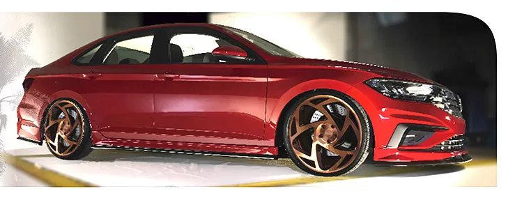 Air Design Mk7 Jetta Side Skirt Set