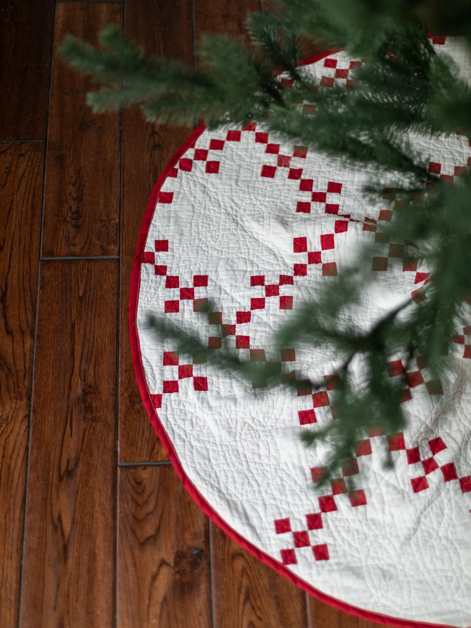 Antique Quilted Tree Skirts