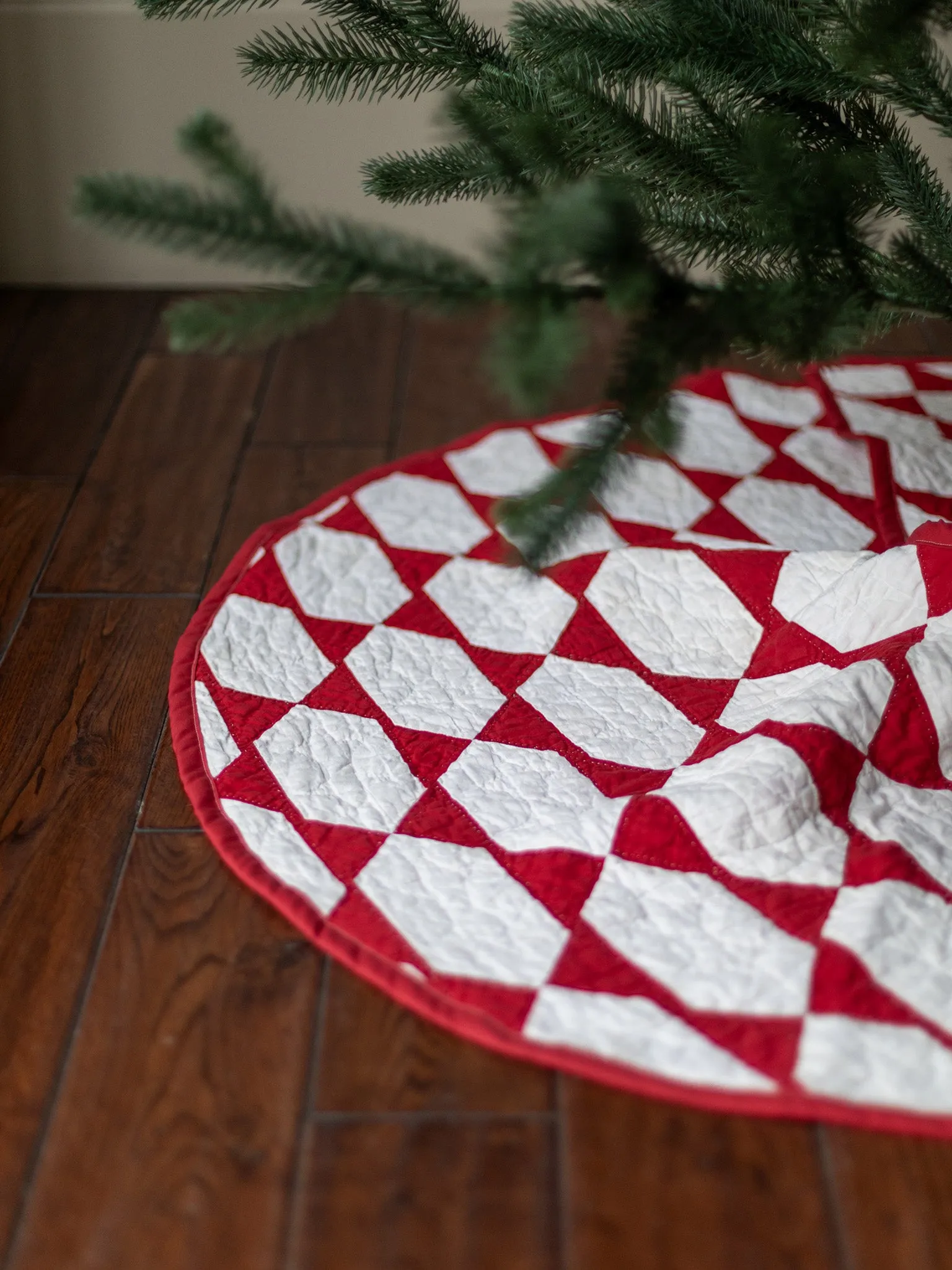 Antique Quilted Tree Skirts