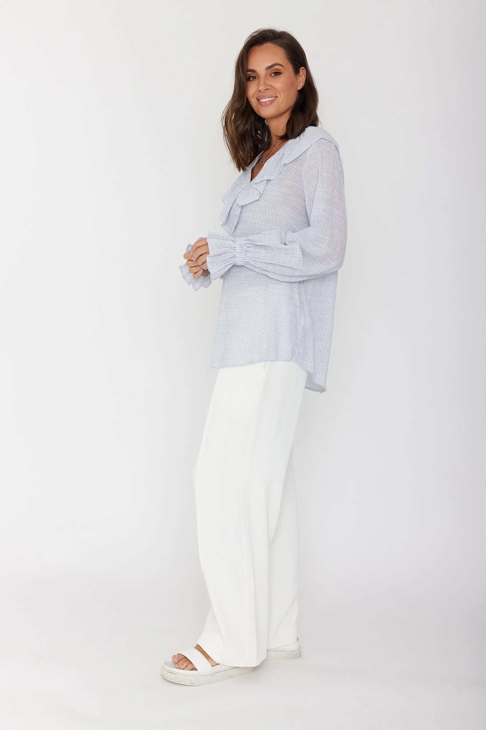 BILLY Blouse Blue Stripe