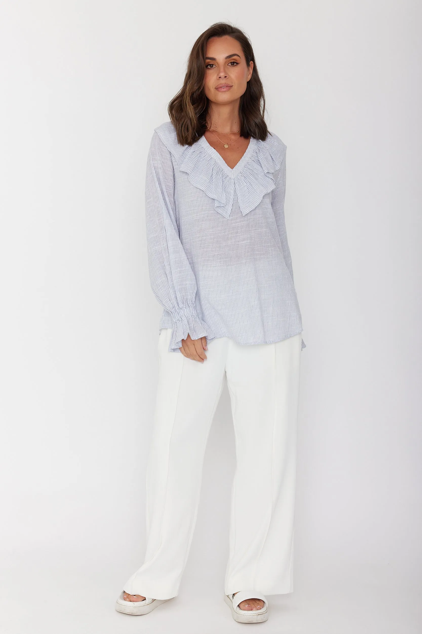 BILLY Blouse Blue Stripe