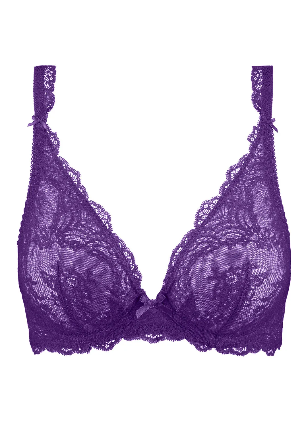 Danse Des Sens Spiced Plum Triangle Plunge Bra