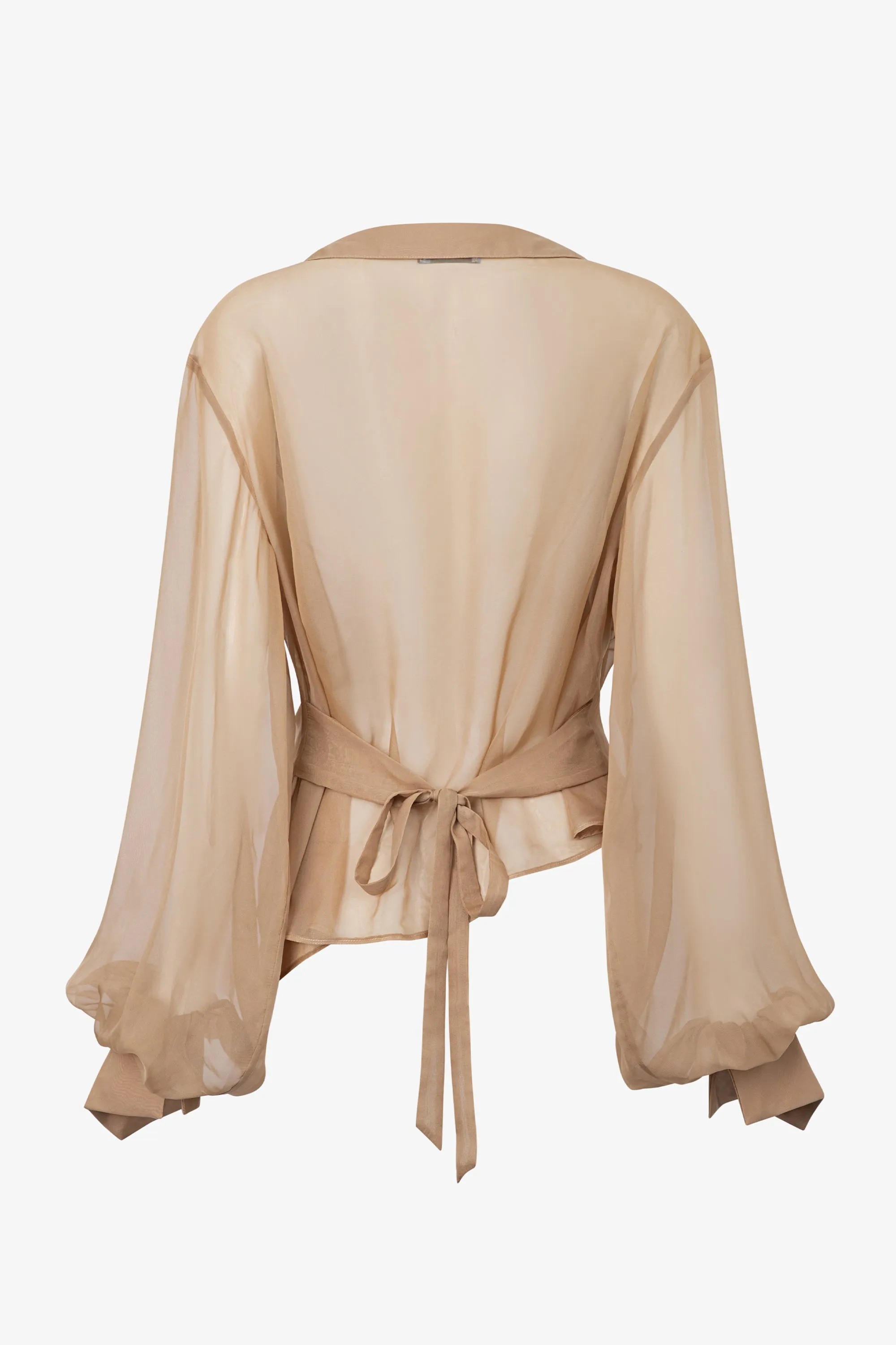 Fera Chiffon Overlay Blouse