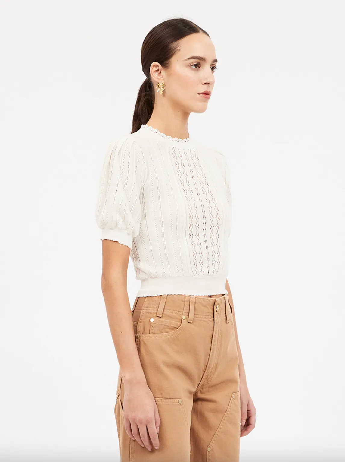 Gemma Top - Alabaster