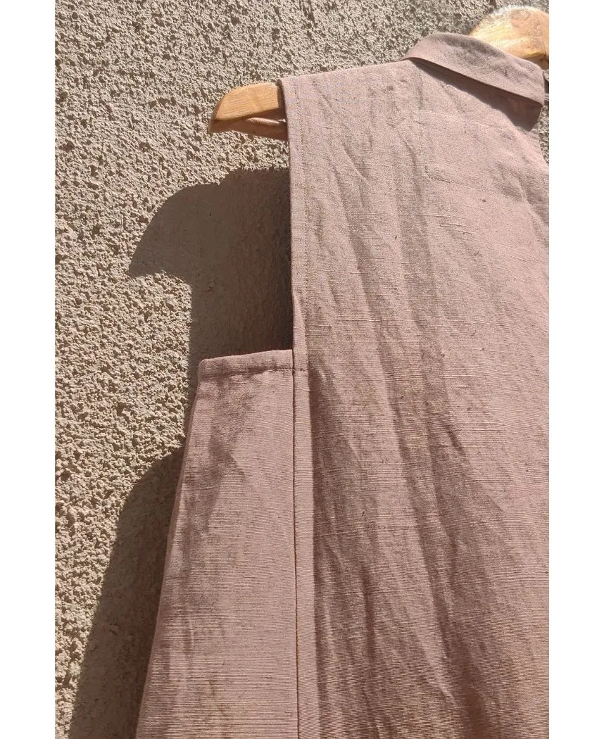 High Neck A-Line Dress