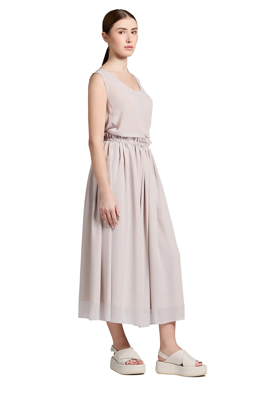 High Waist Layered Skirt