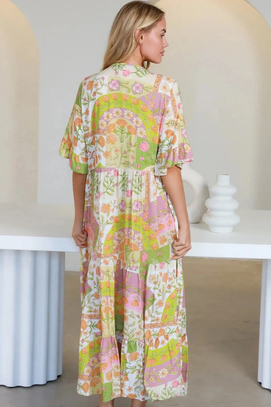 LOLA MIDI DRESS