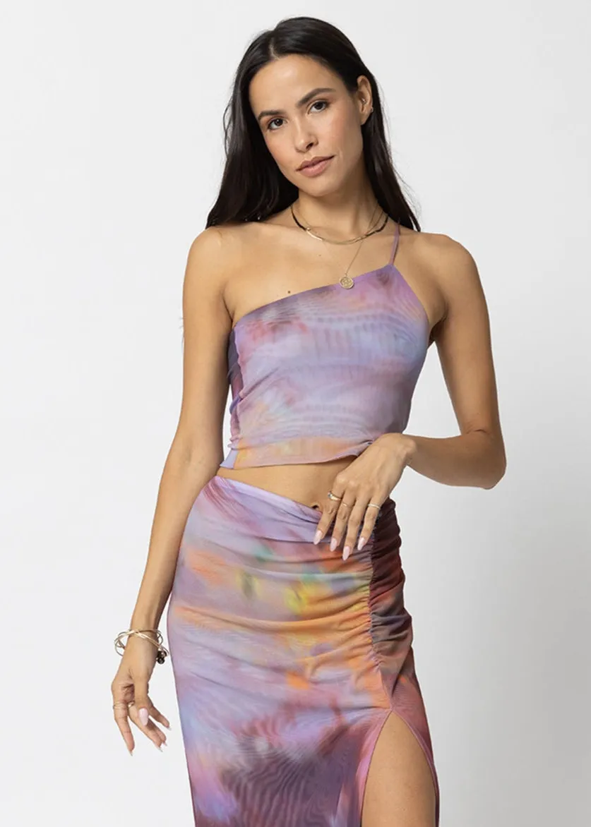 MESH CALI CROP TANK