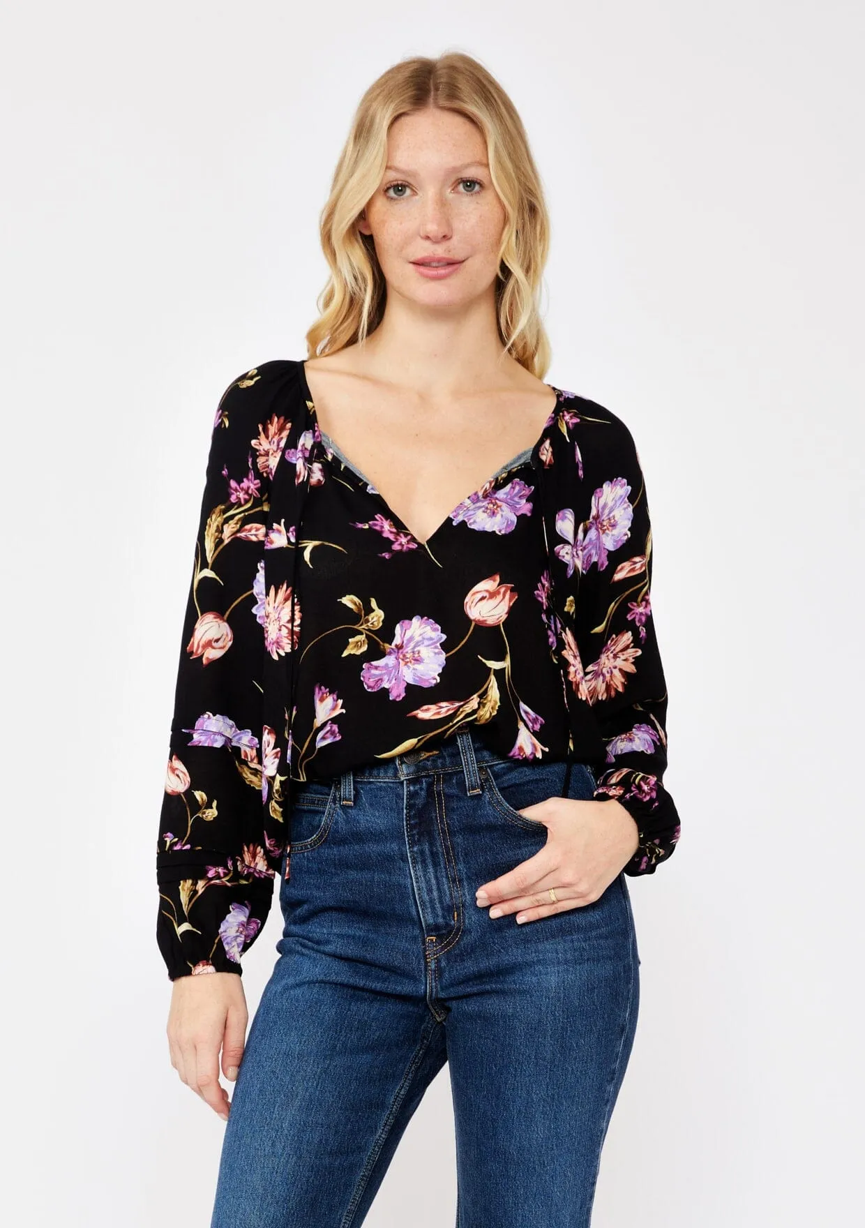Midnight Garden Blouse
