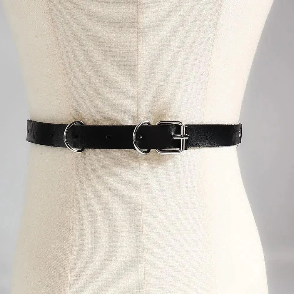 Multi layer Chain Belt with Hollow Fringe