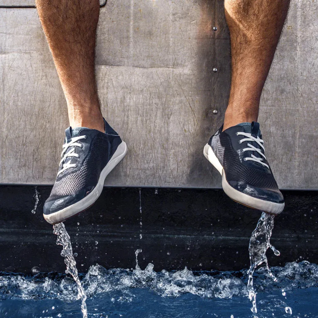 OLUKAI MOKU PAE BOAT SHOE-BLUE