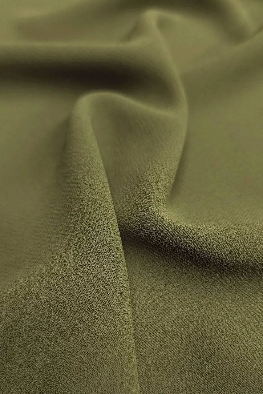 Premium Chiffon Hijab - Asparagus