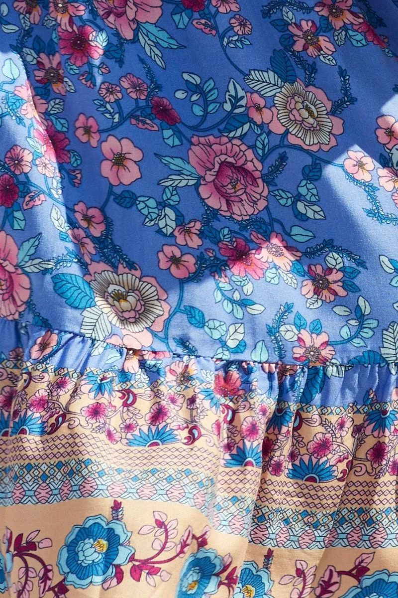 Print Relaxed Dress Mini
