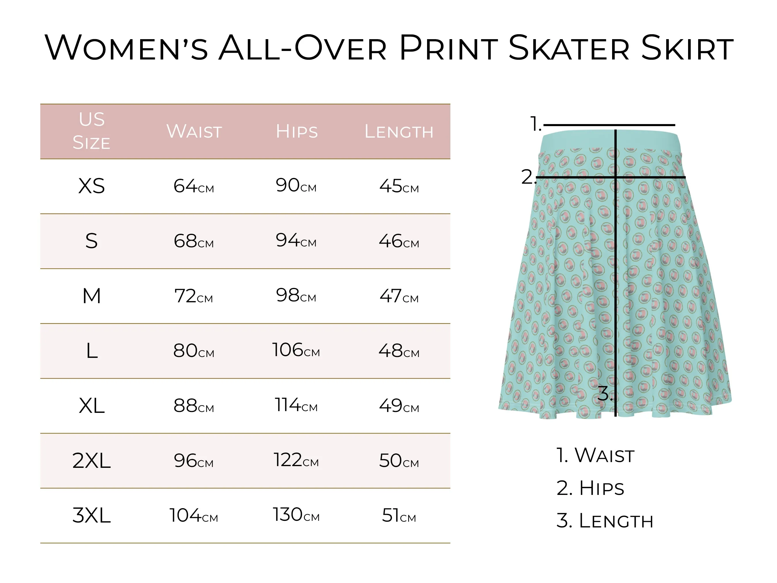 Skull Leopard Print Skater Skirt