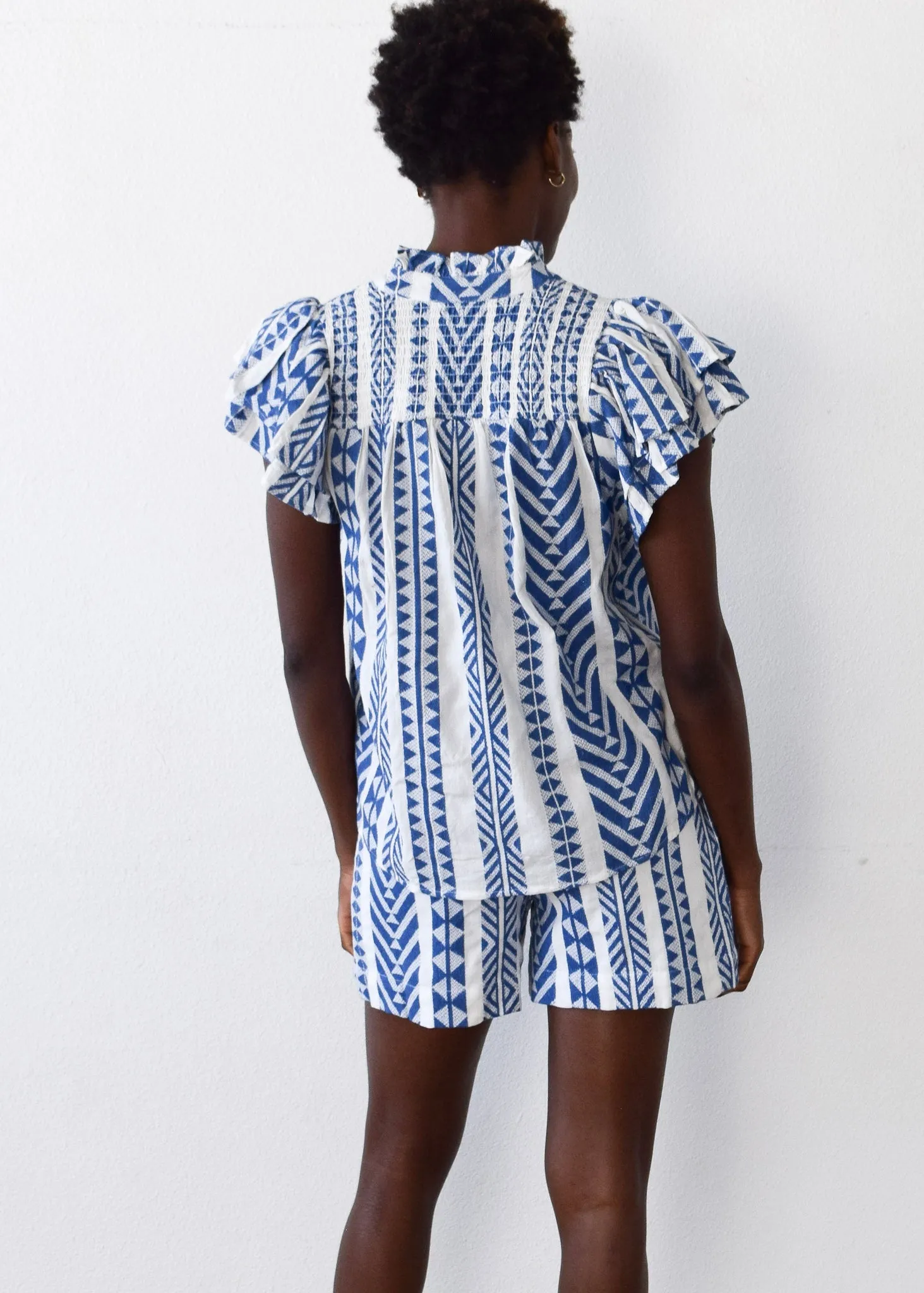 Smocked Top India Handloom