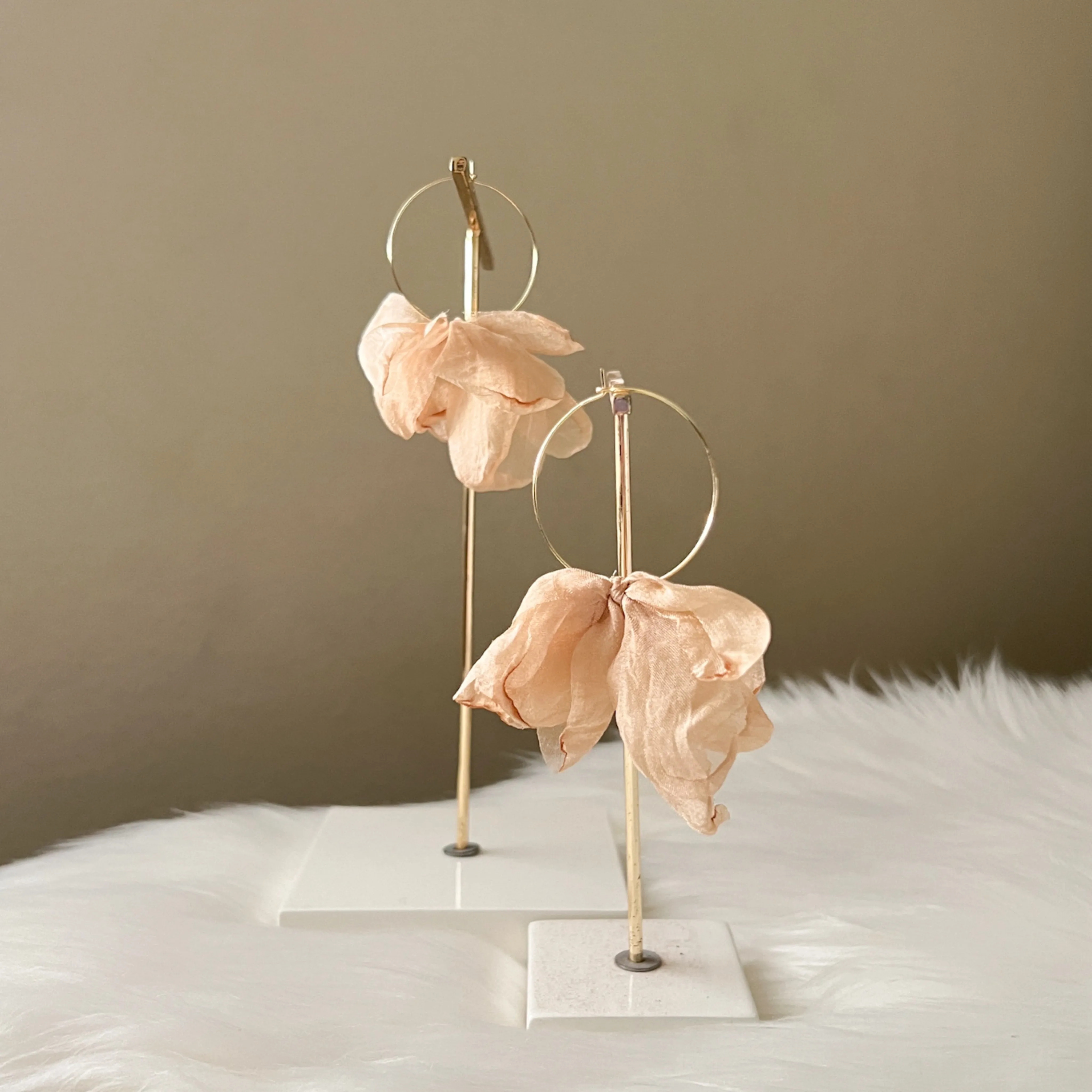 Sweet Romance Chiffon Earrings
